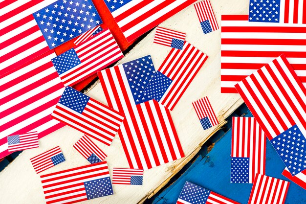 Fondo de la bandera americana