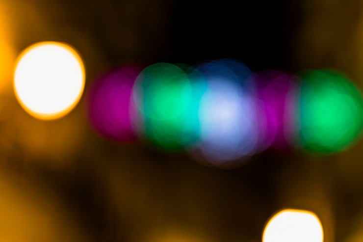 Foto gratuito fondo bokeh borrosa suave