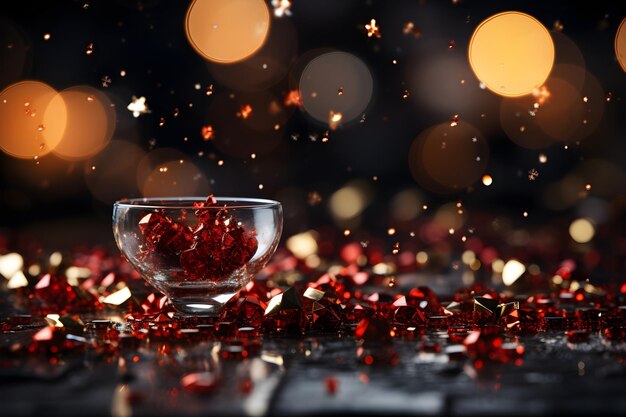 El fondo de la bokeh de Navidad