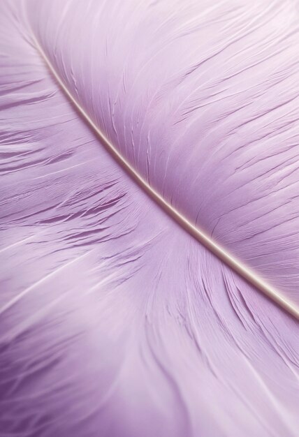Fondo de color lavanda con textura de pluma