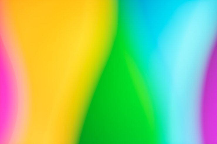 Foto gratuito fondo de colores vívidos y borrosos
