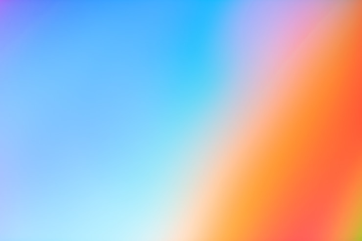 Foto gratuito fondo de colores vívidos y borrosos