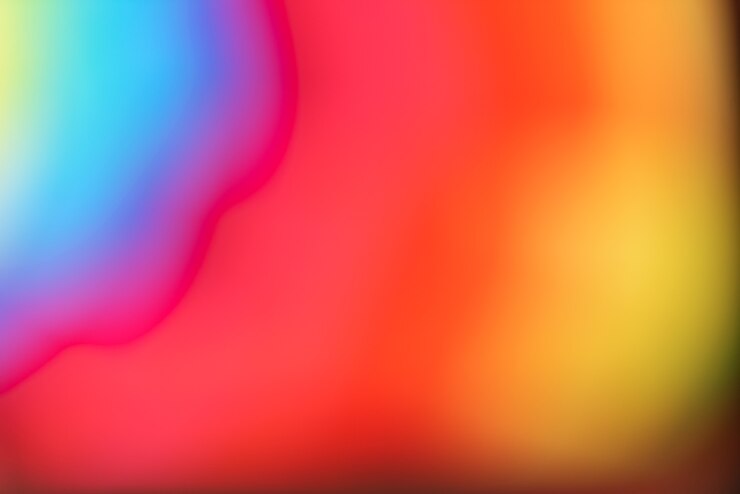 Foto gratuito fondo de colores vívidos y borrosos
