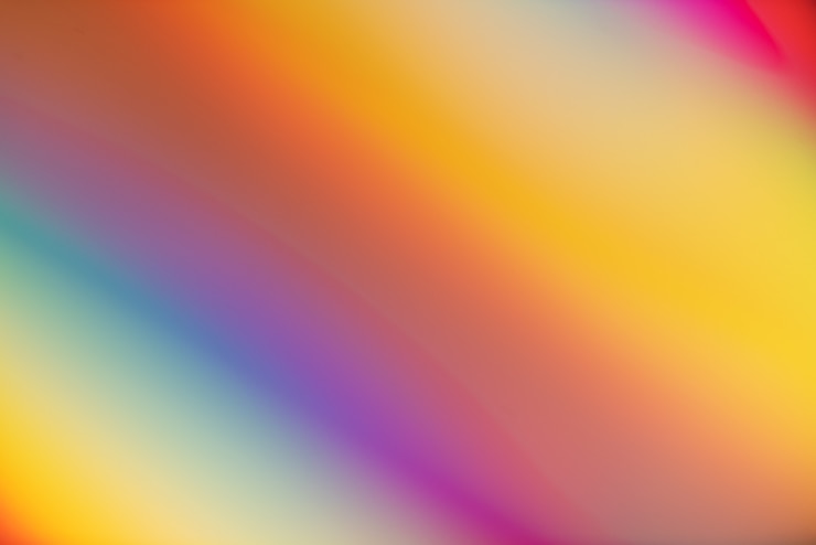 Foto gratuito fondo de colores vívidos y borrosos
