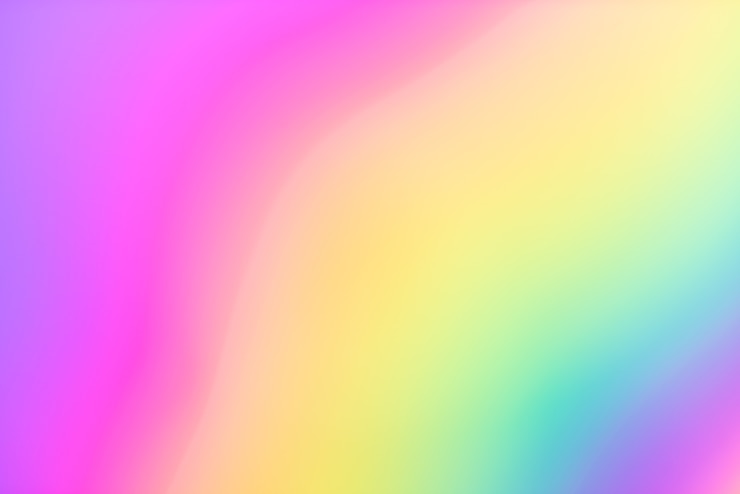 Foto gratuito fondo de colores vívidos y borrosos