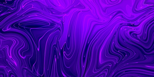 Fondo colorido abstracto de pintura de arte púrpura líquido con salpicaduras de color y pinturas de arte moderno