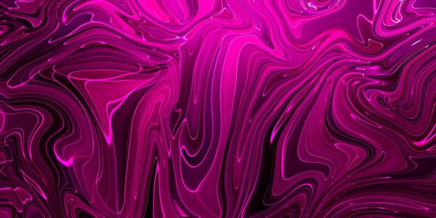 Fondo colorido abstracto de pintura de arte púrpura líquido con salpicaduras de color y pinturas de arte moderno