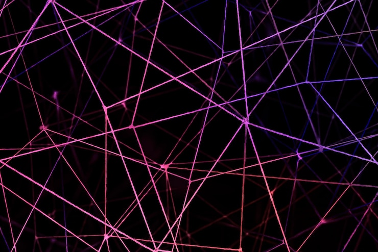 Foto gratuito fondo de comunicación global, diseño de redes empresariales