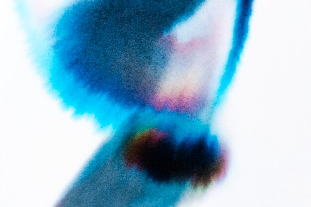 Fondo de cromatografía abstracta estética en tono azul