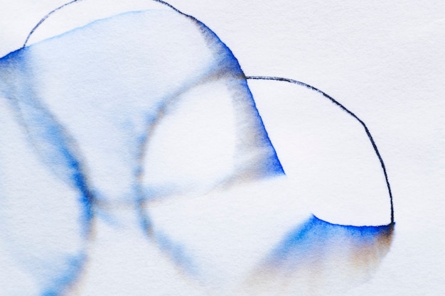 Fondo de cromatografía abstracta estética en tono azul