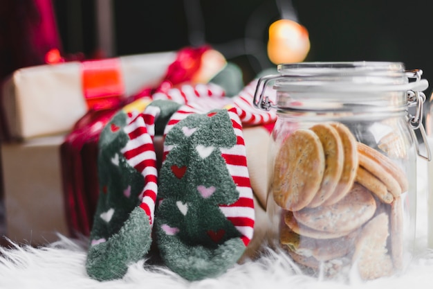 Fondo decorativo de navidad