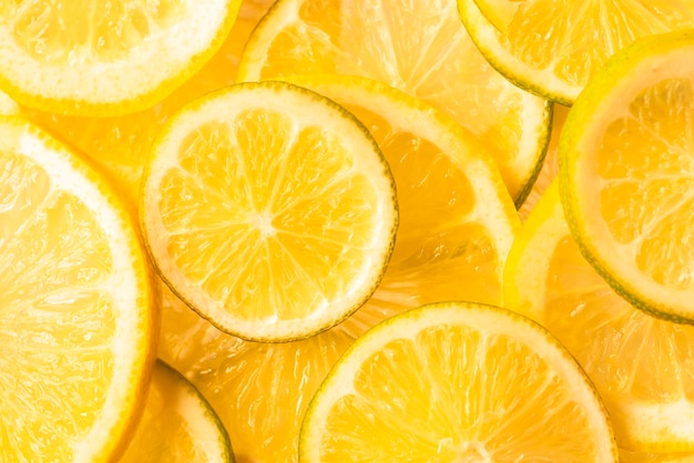 Fondo delicioso de rodajas de naranja