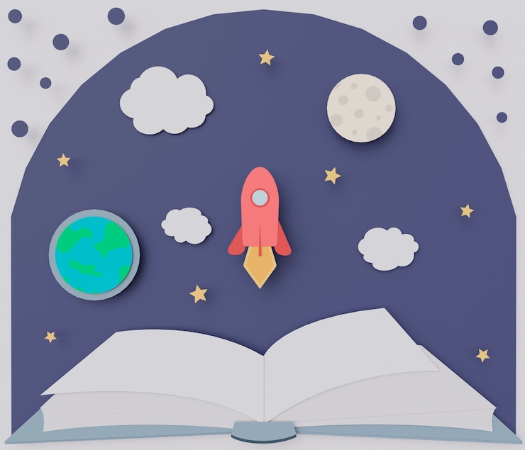 Foto gratuito fondo de dibujos animados en 3d para niños