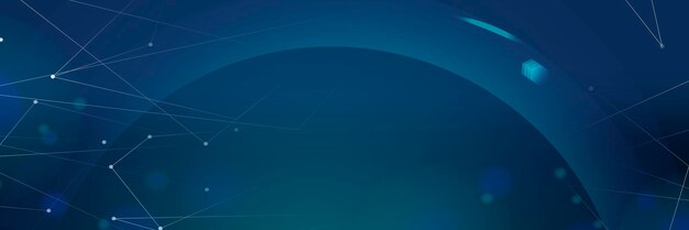 Fondo digital futurista azul oscuro degradado