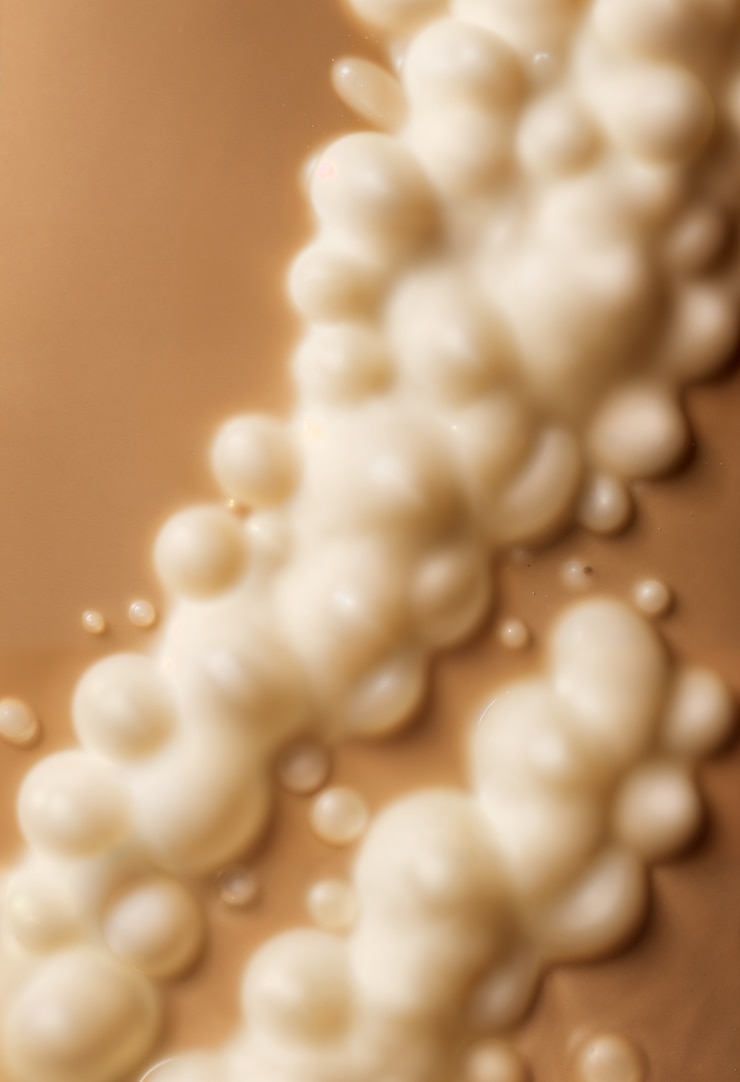 Foto gratuito fondo de espuma blanca