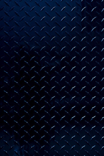 Fondo estampado de metal azul brillante