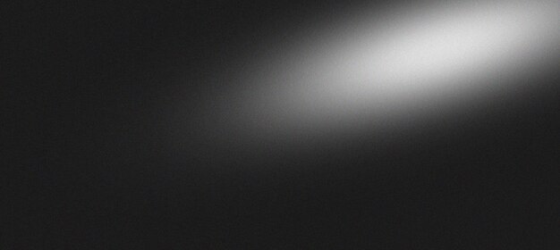 Fondo de estandarte granulado oscuro gradiente blanco negro resumen del encabezado de la portada del cartel diseño de telón de fondo ruido brillante efecto de textura