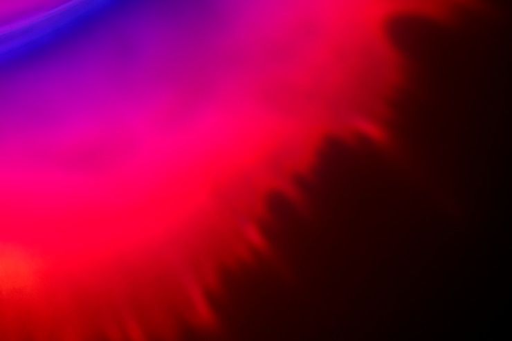 Foto gratuito fondo estético con efecto de luz de neón abstractos