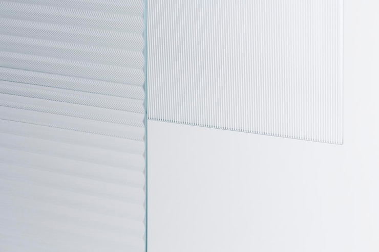 Foto gratuito fondo estético con textura de vidrio con patrones