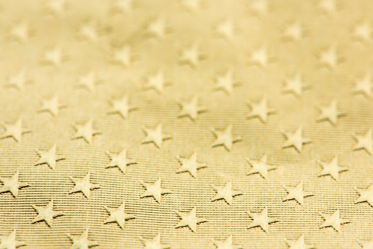 Foto gratuito fondo de estrellas doradas con dibujos