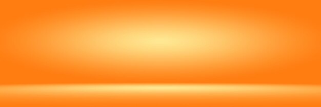 Fondo de estudio fotográfico naranja vertical con viñeta suave Fondo degradado suave Fondo de estudio de lienzo pintado