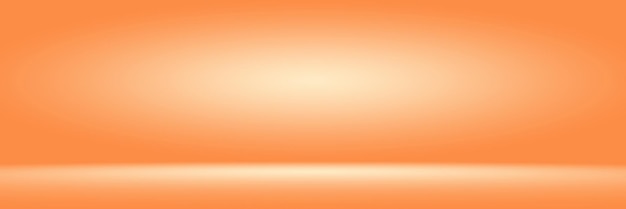Fondo de estudio fotográfico naranja vertical con viñeta suave Fondo degradado suave Fondo de estudio de lienzo pintado