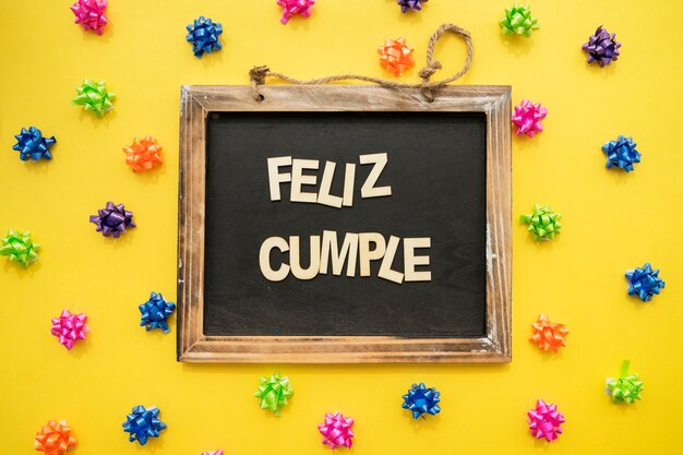 Fondo fantástico para celebraciones de cumpleaños