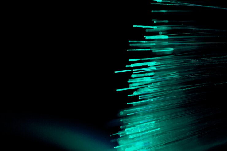 Foto gratuito fondo de fibra óptica