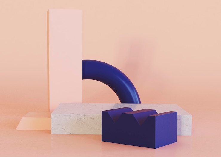 Foto gratuito fondo de formas geométricas abstractas