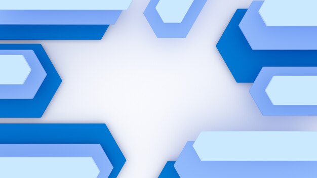 Fondo geométrico abstracto en 3D