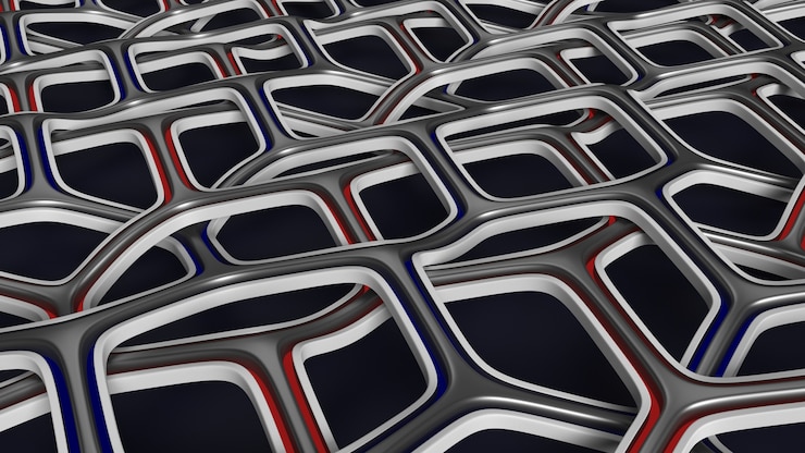 Foto gratuito fondo geométrico abstracto en 3d