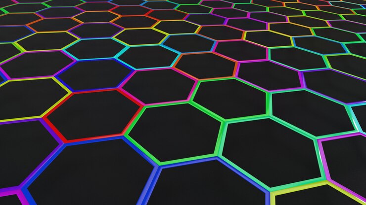 Foto gratuito fondo geométrico abstracto en 3d