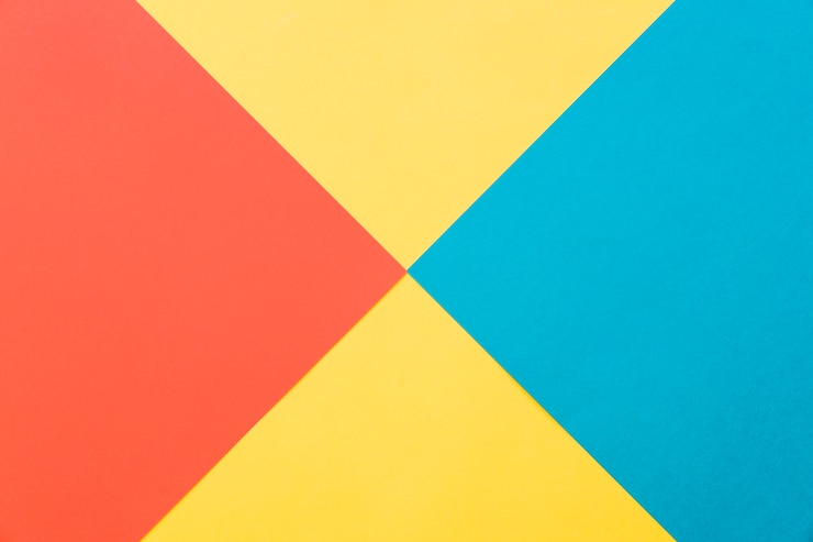 Foto gratuito fondo geométrico colorido armónico