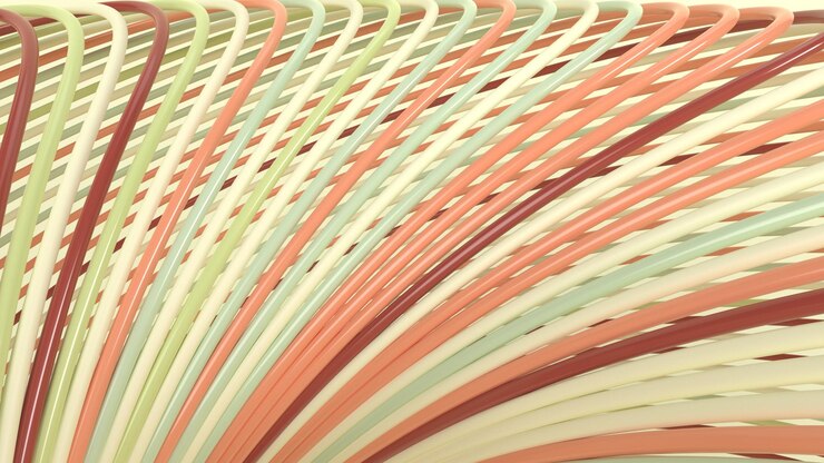 Foto gratuito fondo de giro abstracto geométrico 3d