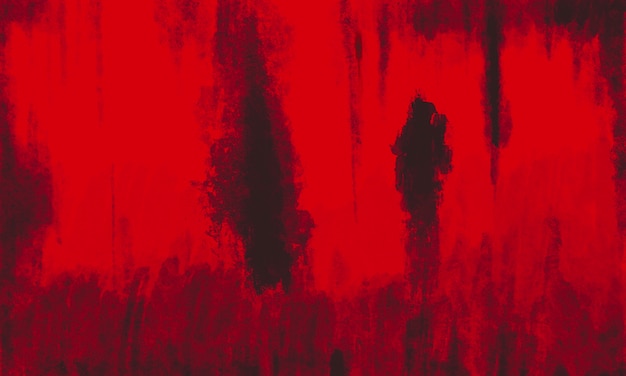 Fondo de grunge de pintura roja