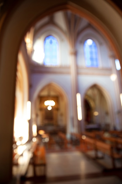 Fondo hermoso de la iglesia