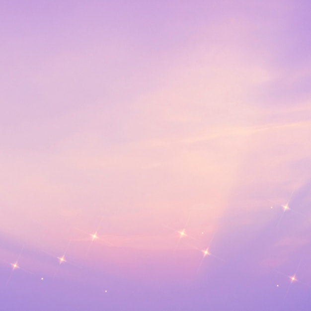 Foto gratuita fondo de imagen de brillo de patrón de cielo estrellado púrpura