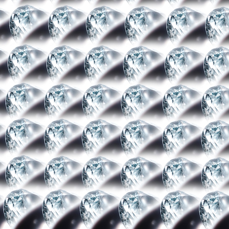 Foto gratuito fondo inconsútil del modelo de los diamantes