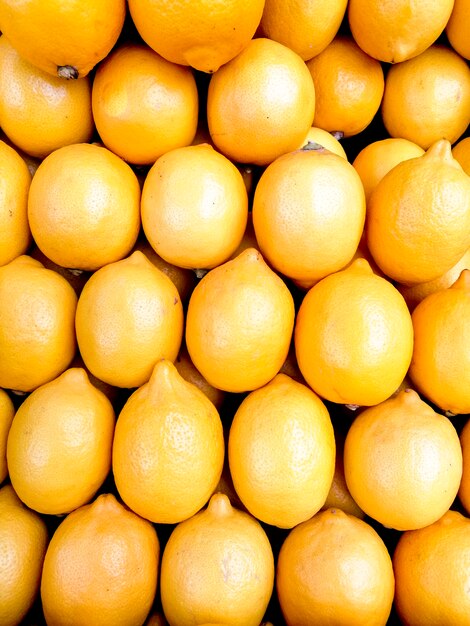 Fondo de limones naturales.