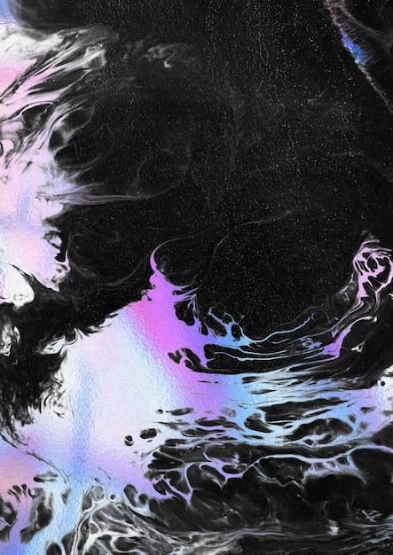 Fondo líquido colorido neón vibrante