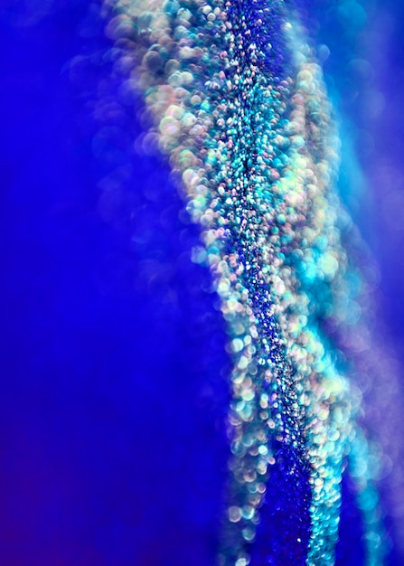 Foto gratuita fondo de luces bokeh azul brillo