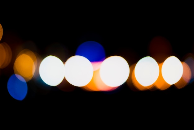 Fondo de luces bokeh