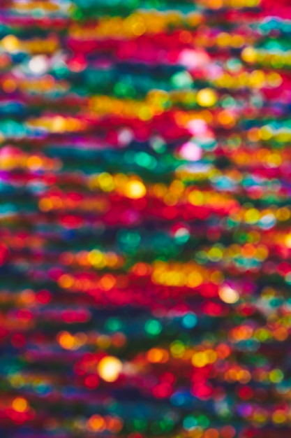 Fondo de luces de colores bokeh