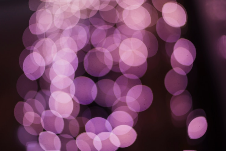 Foto gratuito fondo de luces de neón púrpura