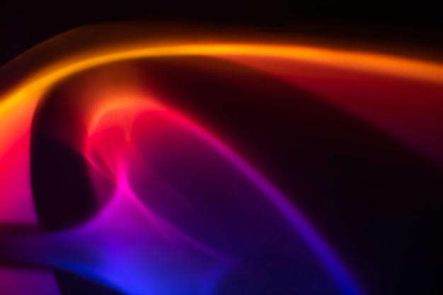Fondo de luz con lámpara de proyector de puesta de sol