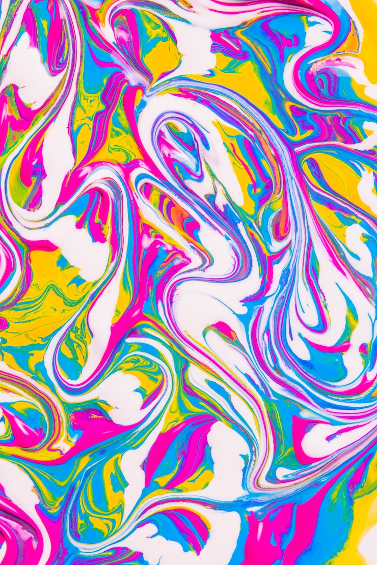 Foto gratuito fondo manchado colorido abstracto