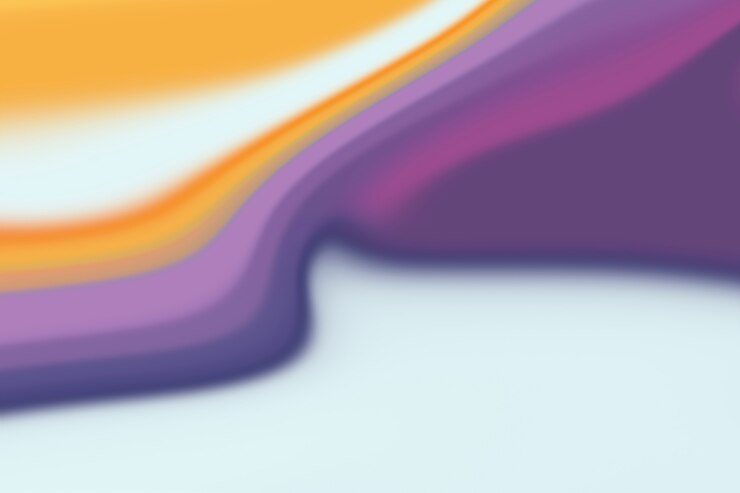 Foto gratuito fondo de mármol azul y morado con toque naranja