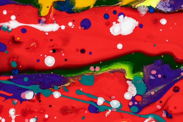 Fondo de mármol líquido colorido abstracto textura fluida arte experimental