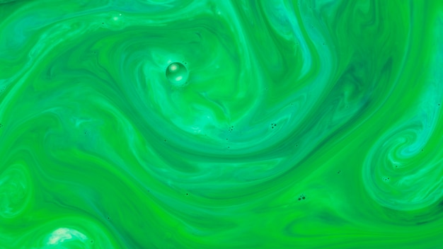 Fondo de mármol líquido de fantasía abstracta verde textura