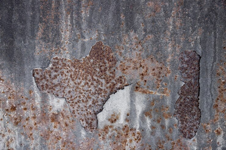 Foto gratuito fondo de material metálico marrón oxidado